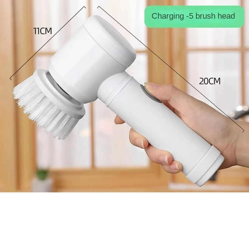 Wireless Electric Cleaning Brush-Multi-Functional Handheld Power Scrubber For Kitchen, Bathroom, Dishes, Pots, And Pans